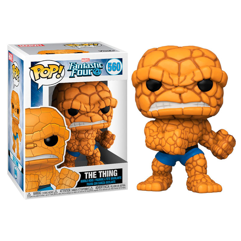 Pop Figura Marvel Fantastic Four The Thing Funko