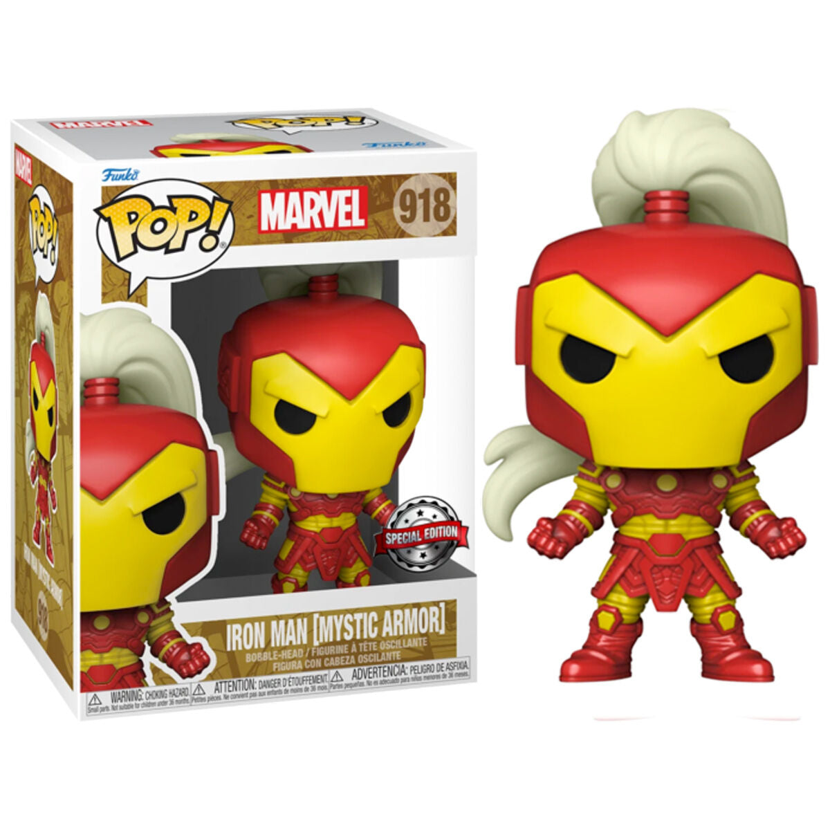 Pop Figura Marvel Iron Man Mystic Armor Esclusiva Funko