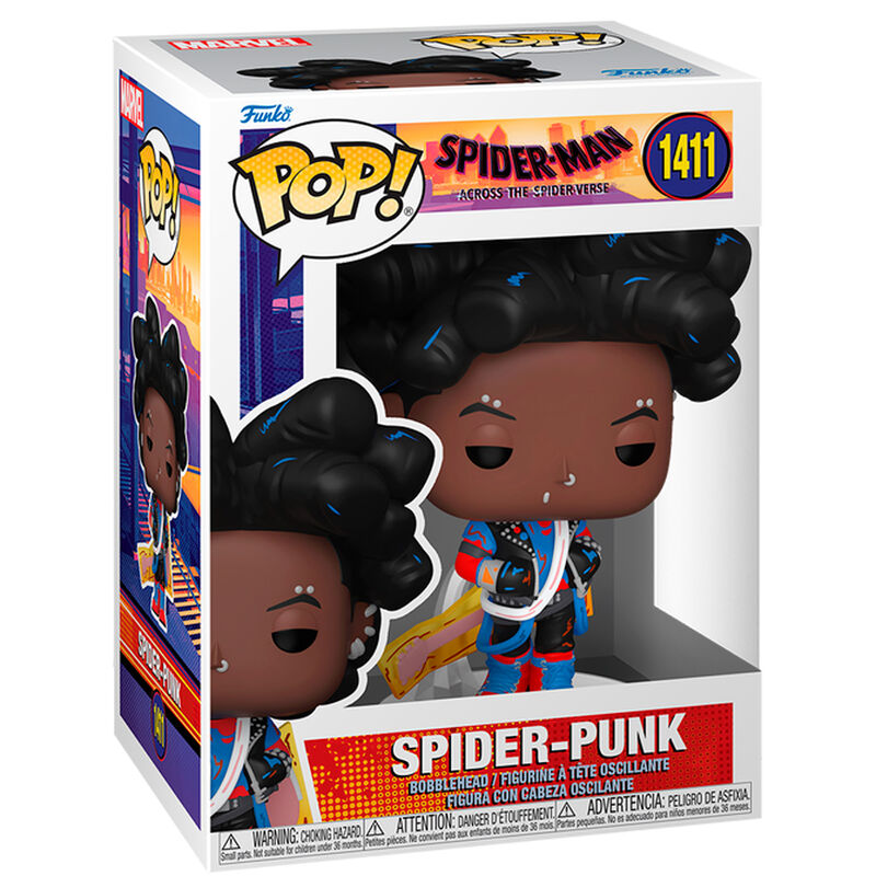 Pop Figura Marvel Spiderman Across The Spider-verse Spider-punk Funko