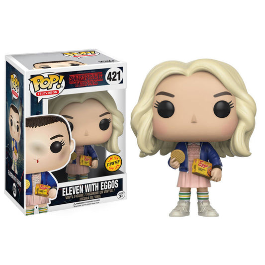 Pop Figura Stranger Things Eleven Con Eggos Funko - Versione Chase