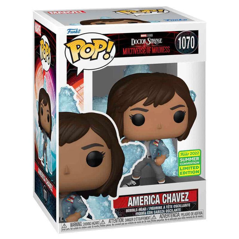 Pop Marvel Doctor Strange Multiverse Of Madness America Chavez Funko Scatola rovinata