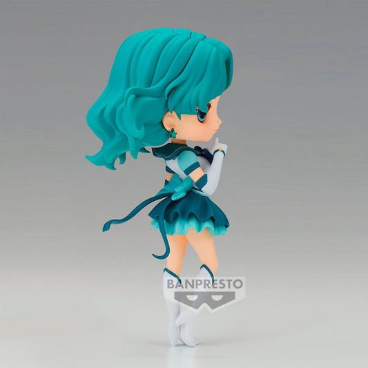 Pretty Guardian Sailor Moon Cosmos The Movie Eternal Sailor Neptune Ver.b Q Posket Figura 14cm Banpresto