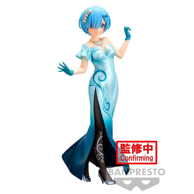 Re:zero Starting Life In Another World Glitter & Glamorous Rem Figura 23cm Banpresto