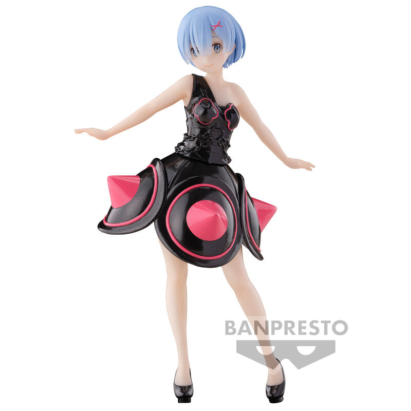 Re:zero Starting Life In Another World Rem Morning Star Dreess Figura 20cm Banpresto