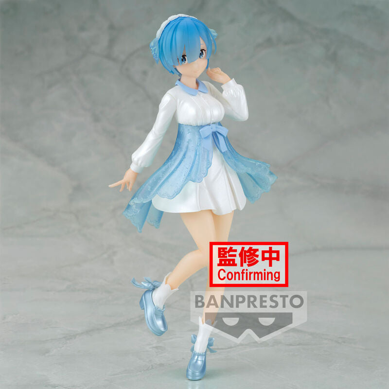 Re: Zero Starting Life In Another World Serenus Couture Vol.2 Rem Figura 20cm Banpresto