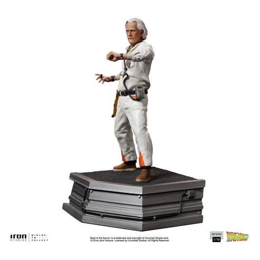 Ritorno Al Futuro Art Scale Statua 1/10 Doc Brown 22 Cm Iron Studios