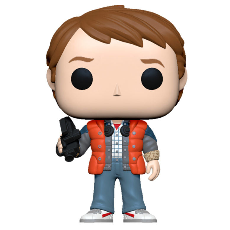 Ritorno Al Futuro Funko POP Film Vinile Figura Marty con Giubbotto senza Maniche 9 cm