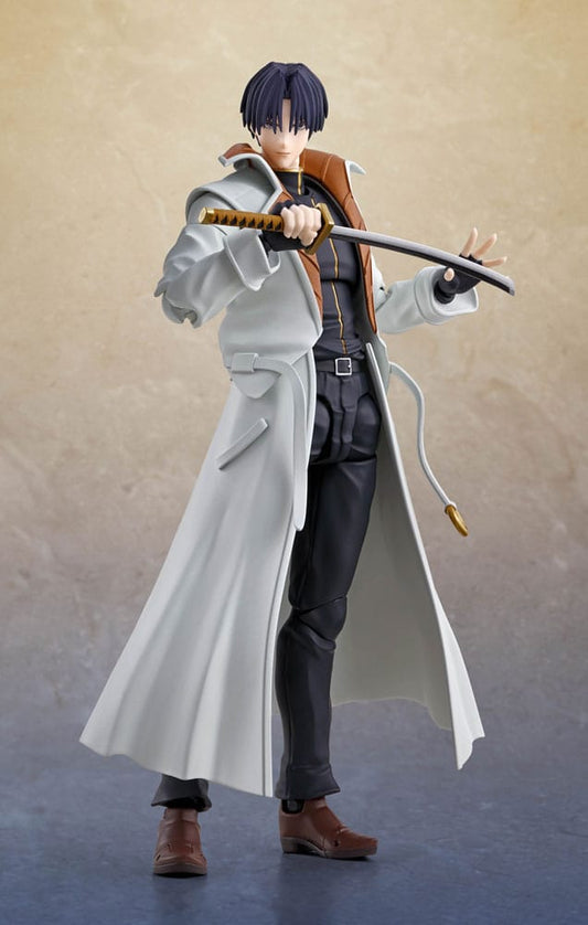 Rurouni Kenshin: Meiji Swordsman Romantic Story S.h. Figuarts Action Figura Aoshi Shinomori 17 Cm Bandai Tamashii Nations