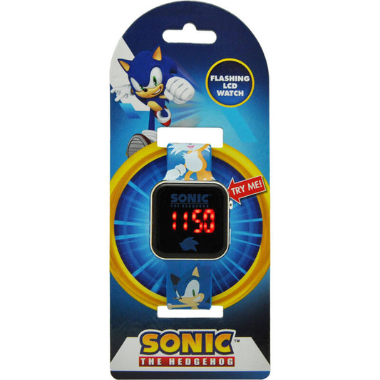 Sonic The Hedgehog led watch Sega