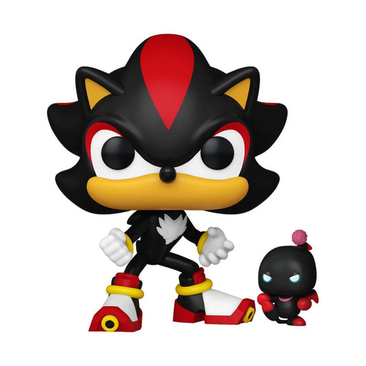 Sonic The Hedgehog Pop & Buddy! Vinile Figura Shadow W/dchao 9 Cm Funko