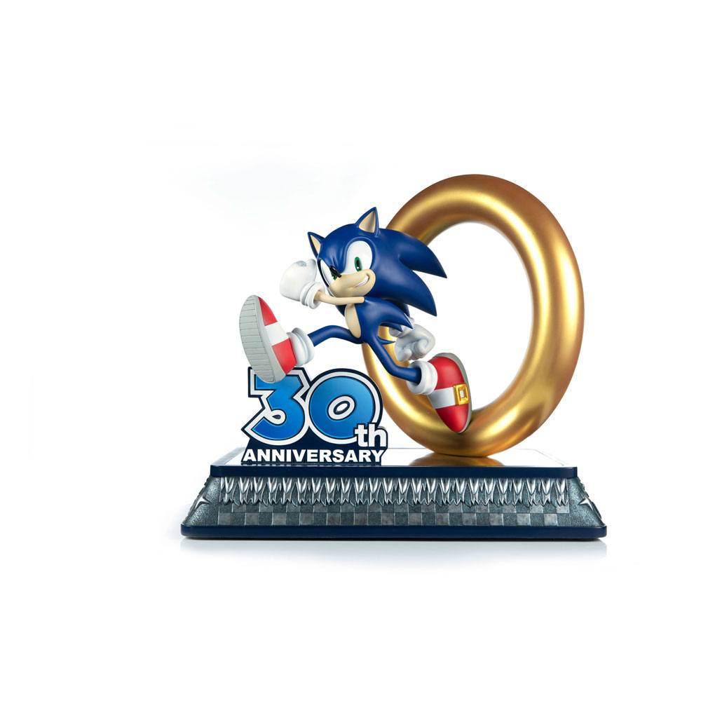 Sonic The Hedgehog Statua Sonic The Hedgehog 30th Anniversary 41 Cm First 4 Figures