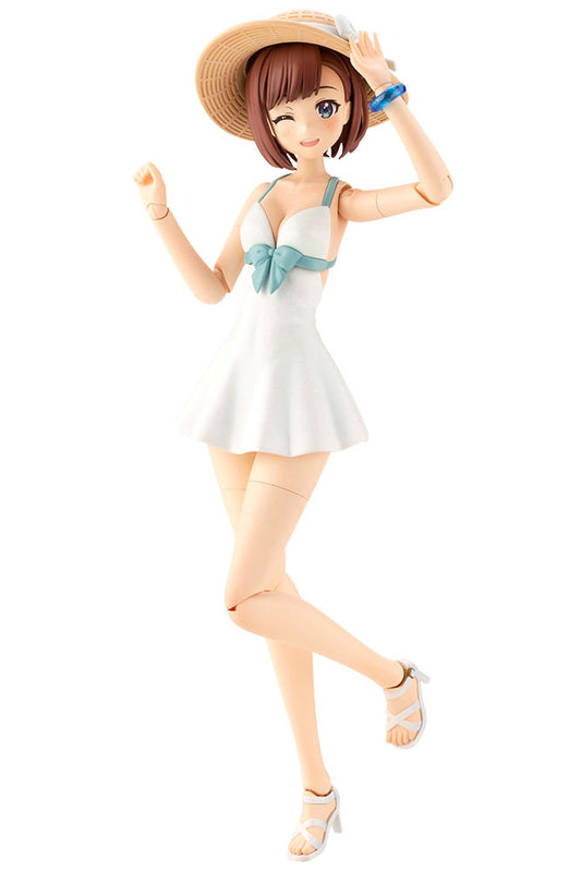 Sousai Shojo Teien Plastica Model Kit 1/10 Koyomi Takanashi (swim Style) 16 Cm Kotobukiya