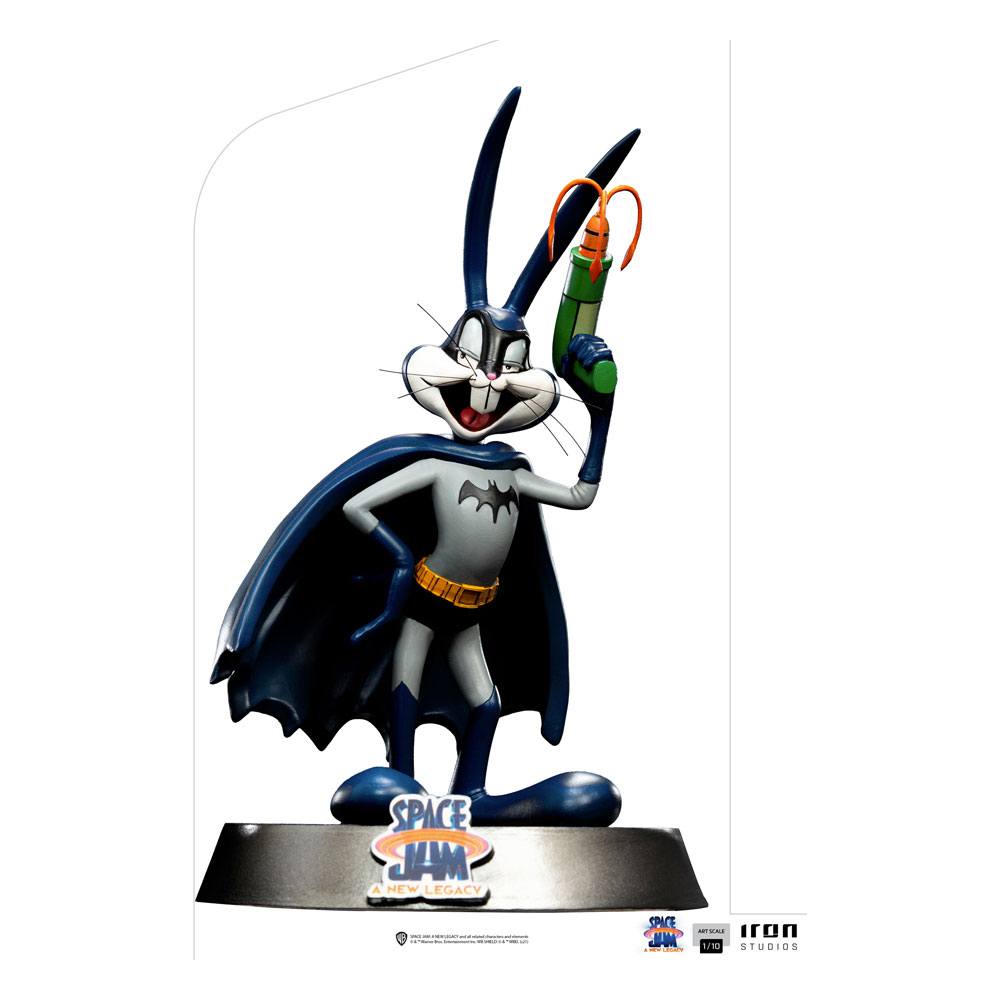 Space Jam 2 Art Scale Statua Bugs Bunny Batman 19 cm 1/10 Cm Iron Studios