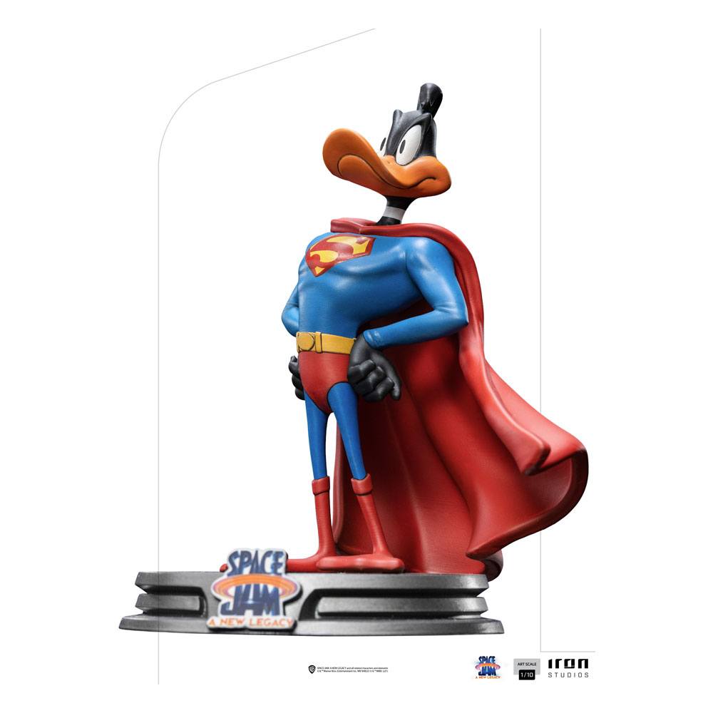 Space Jam 2 Statua Daffy Duck Superman 16 Cm 1/10 Iron Studios