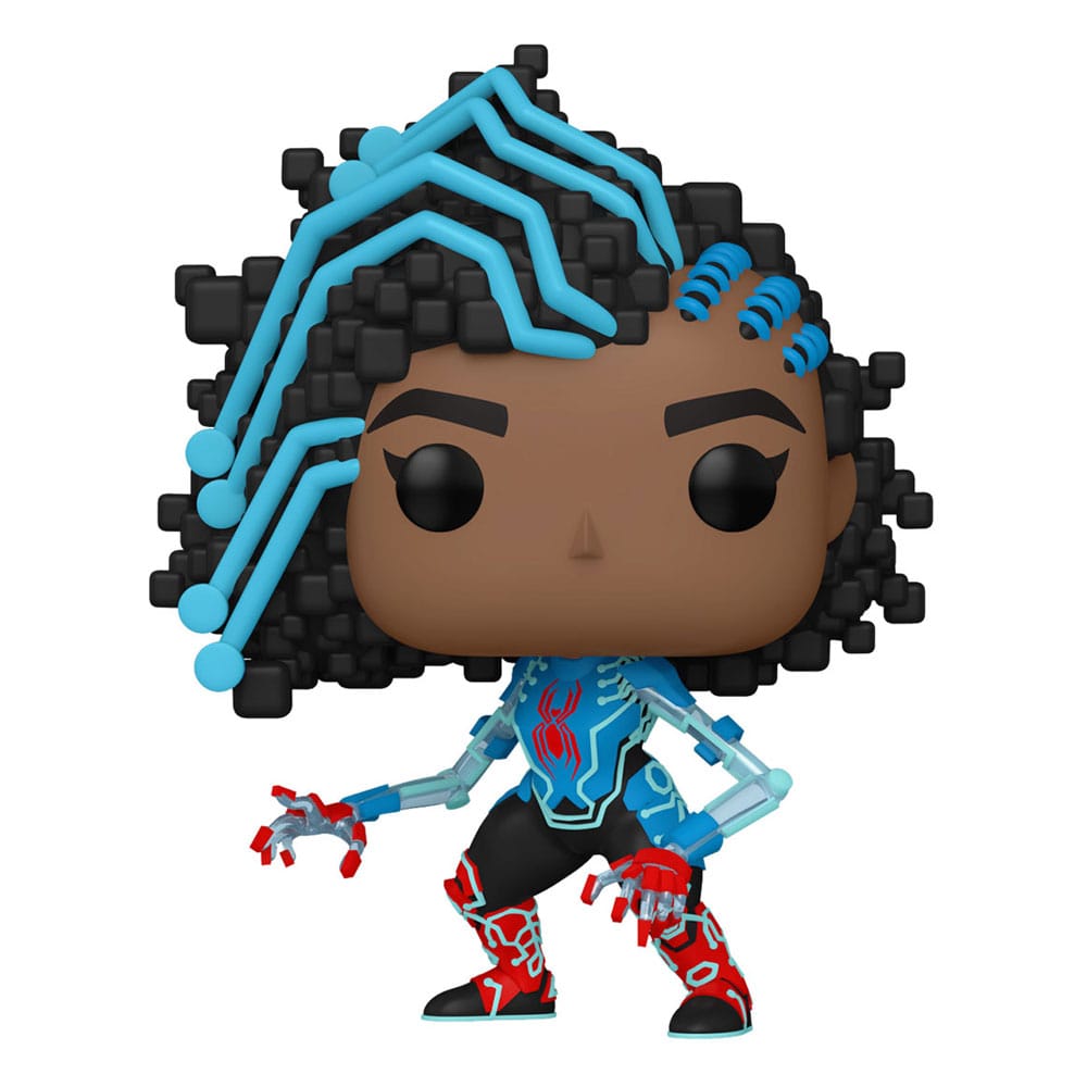 Spider-man: Across The Spider-verse Pop! Movies Vinile Figura Spider-byte 9 Cm Funko