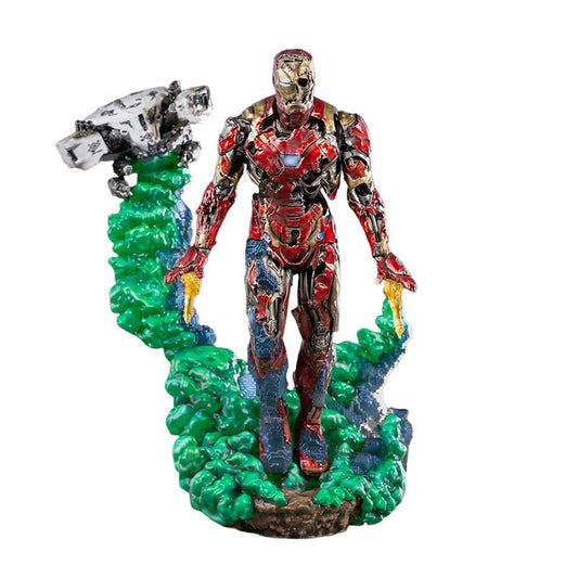 Spider-Man Far From Home Statua Deluxe Illusione Iron Man 20cm 1/10 Iron Studios