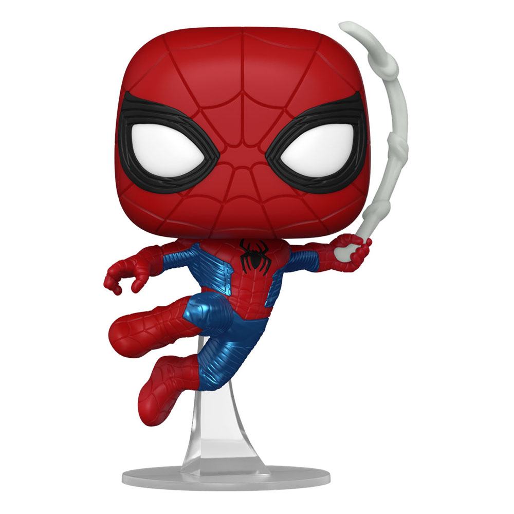 Spider-man: No Way Home Pop! Marvel Vinile Figura Spider-man Finale Suit 9 Cm Funko