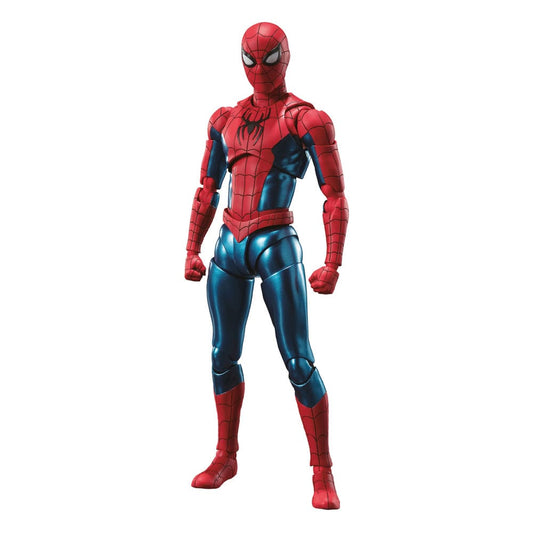 Spider-man: No Way Home S.h. Figuarts Action Figura Spider-man (new Red & Blue Suit) 15 Cm Bandai Tamashii Nations