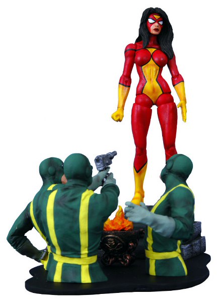 Spider-woman Af Action Figura Diamond Select