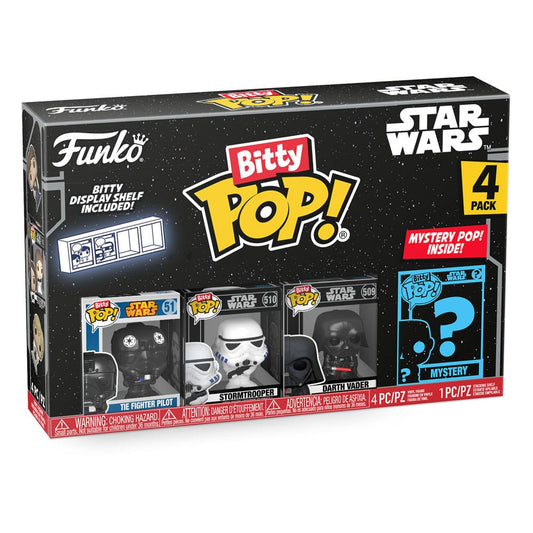 Star Wars Bitty Pop! Vinile Figura 4-pack Darth Vader 2,5 Cm Funko