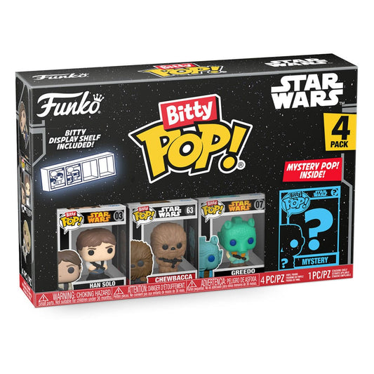 Star Wars Bitty Pop! Vinile Figura 4-pack Han Solo 2,5 Cm Funko