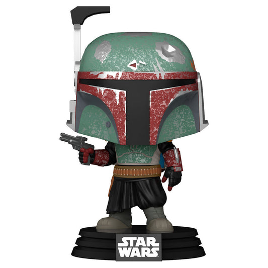 Star Wars Mandalorian Funko Pop Vinile Figura Boba Fett 9 cm