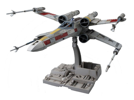 Star Wars Plastica Model Kit 1/72 X-wing Starfighter Bandai Star Wars