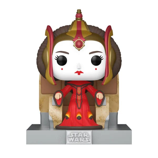 Star Wars Pop! Deluxe Vinile Figura Amidala On Throne 9 Cm Funko