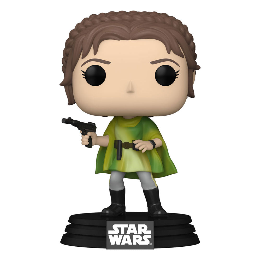 Star Wars Return Of The Jedi 40th Anniversary Pop! Vinile Figura Leia (bh) 9 Cm Funko