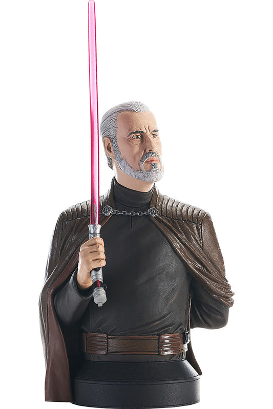 Star Wars Revenge Of The Sith Count Dooku Busto Busto Diamond Select