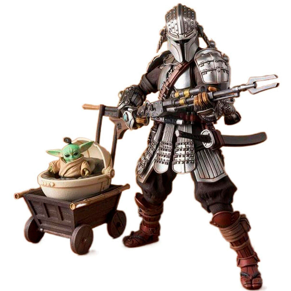 Star Wars Ronin Mandalorian Beskar Armor & Grogu Figura 18cm Tamashii Nations