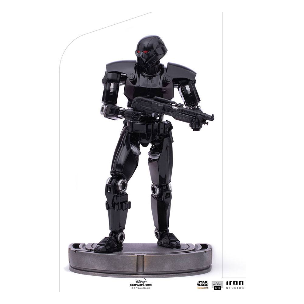 Star Wars The Mandalorian Bds Art Scale Statua 1/10 Dark Trooper 24 Cm Iron Studios