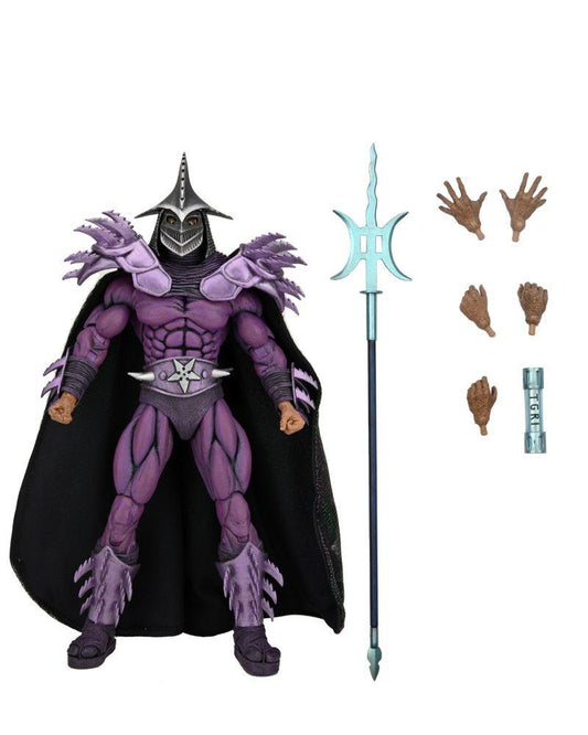 Tartarughe Ninja Ultimate Action Figura Shredder 23 Cm Neca Scatola Rovinata