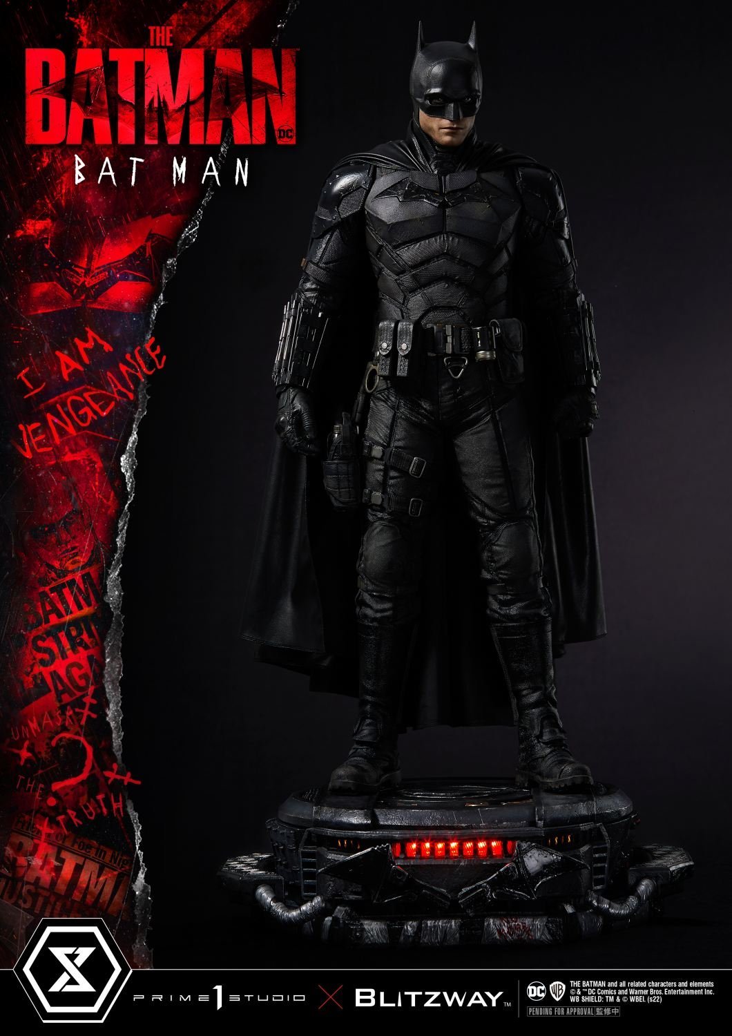 The Batman - Batman Bonus Version Statua Statua Prime 1 Studio