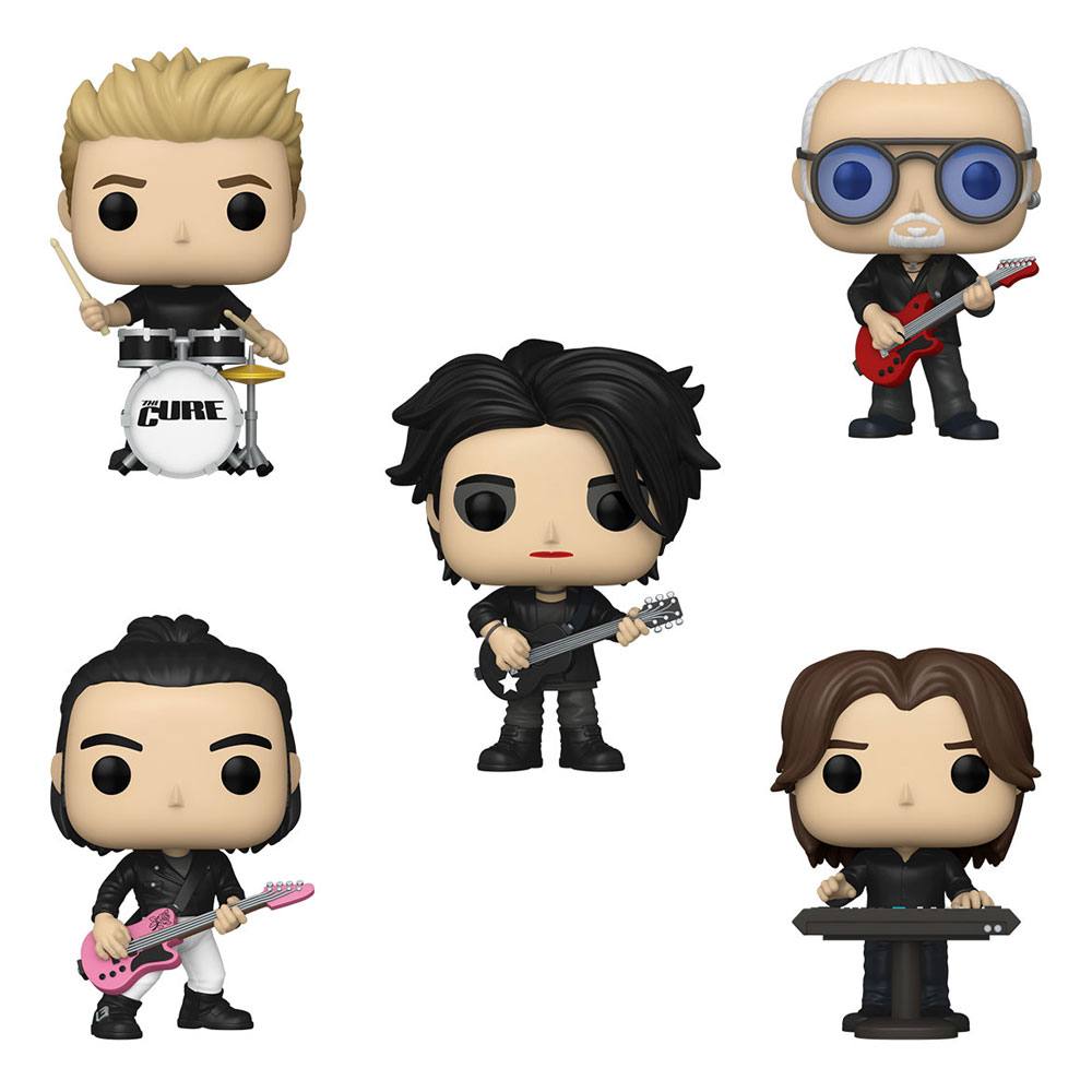 The Cure Pop! Rocks Vinile Figura 5-pack 9 Cm Funko