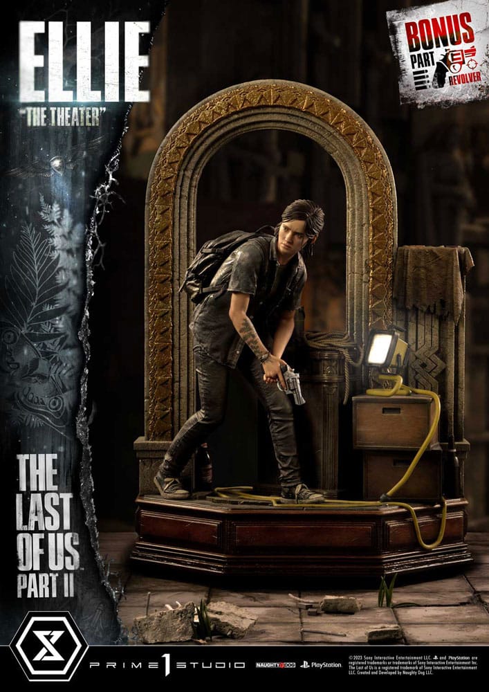 The Last Of Us Part Ii Ultimate Premium Masterline Series Statua 1/4 Ellie "the Theater" Bonus Version 58 Cm Prime 1 Studio