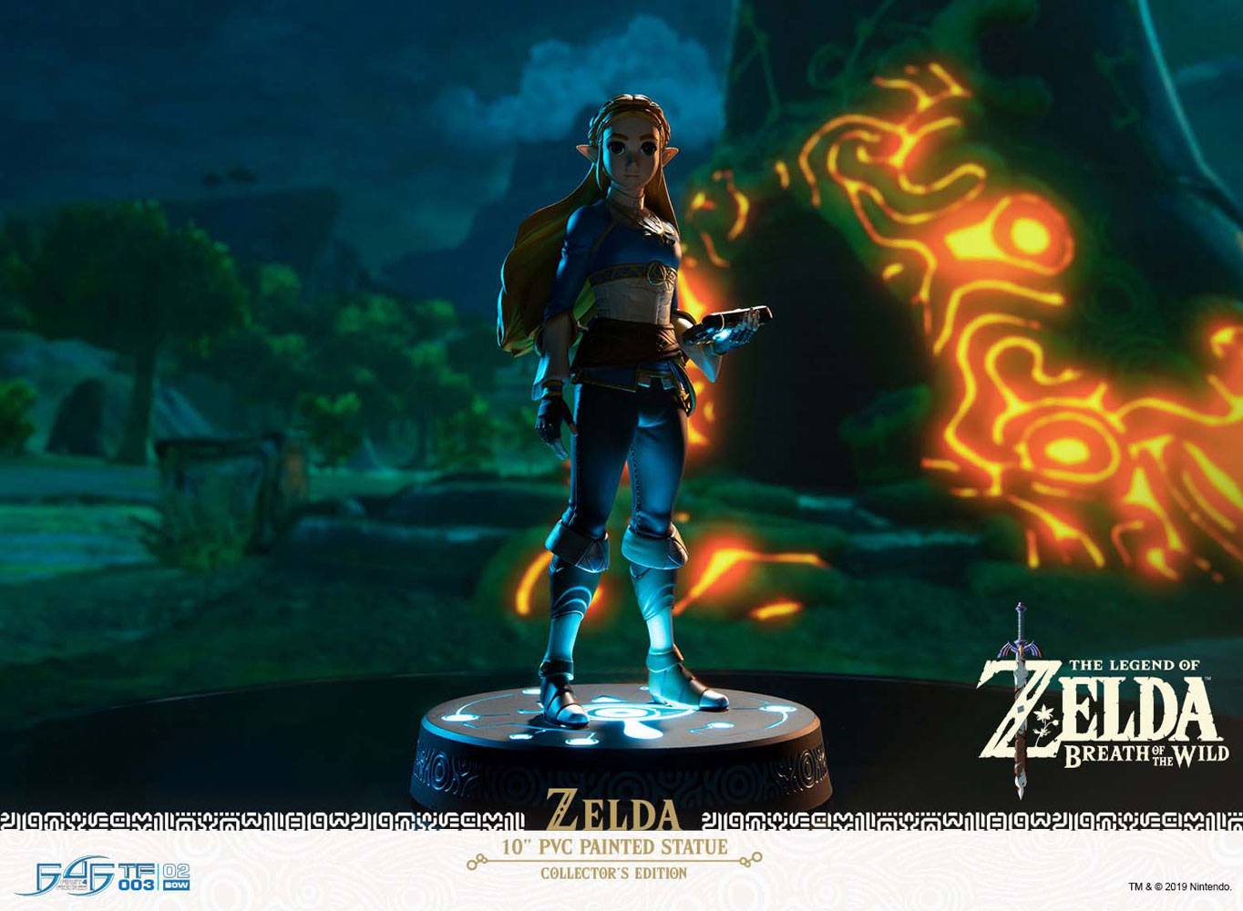 The Legend Of Zelda Breath Of The Wild Pvc Statua Zelda Collector's Edition 25 Cm First 4 Figures