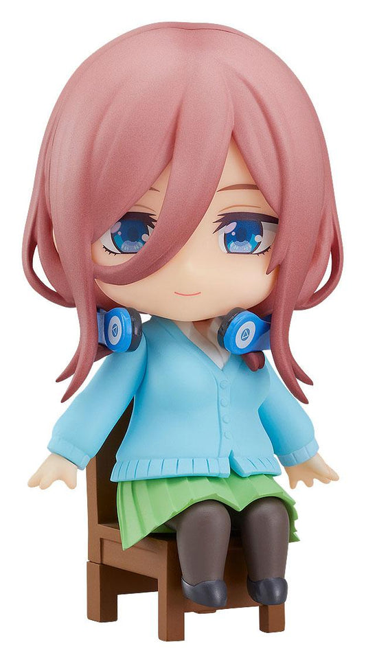 The Quintessential Quintuplets Movie Nendoroid Swacchao! Figura Miku Nakano 9 Cm Good Smile Company