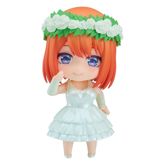 The Quintessential Quintuplets Nendoroid Action Figura Yotsuba Nakano: Wedding Dress Ver. 10 Cm Good Smile Company