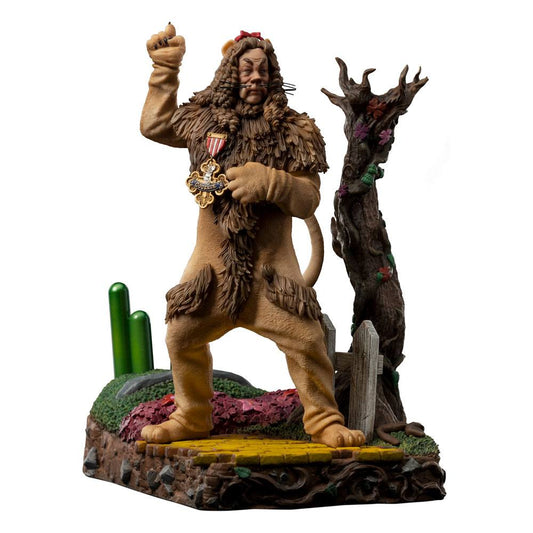 The Wizard Of Oz Deluxe Art Scale Statua 1/10 Cowardly Lion 20 Cm Iron Studios