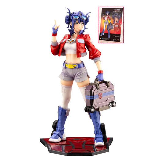 Transformers Bishoujo Pvc Statua 1/7 Optimus Prime Deluxe Edition 23 Cm Kotobukiya