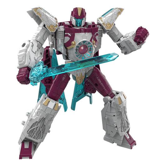 Transformers Generations Legacy United Voyager Class Action Figura Cybertron Universe Vector Prime 18 Cm Hasbro