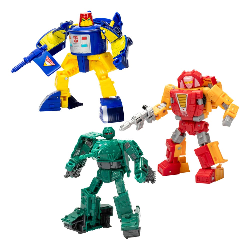 Transformers Legacy United Deluxe Class Action Figura 3-pack Go-bot Guardians 14 Cm Hasbro