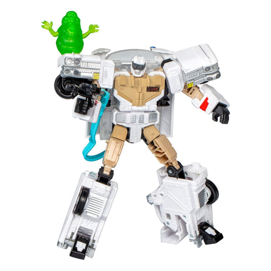 Transformers X Ghostbusters Action Figura Ectotron Ecto-1 18 Cm Hasbro