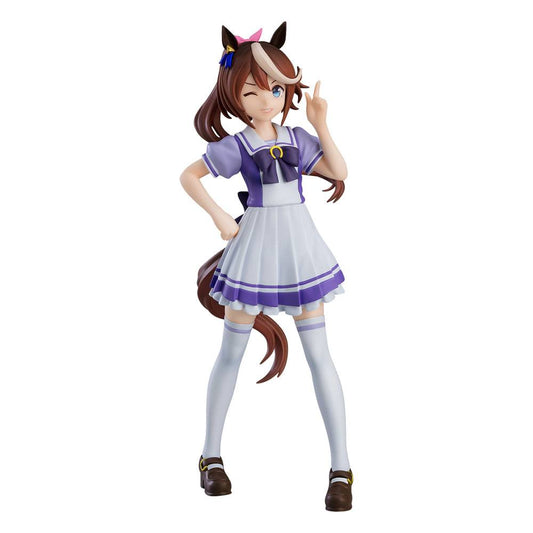 Umamusume: Pretty Derby Pop Up Parade Pvc Statua Tokai Teio: School Uniforme Ver. 16 Cm Good Smile Company