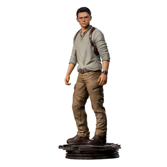 Uncharted Movie Art Scale Statua 1/10 Nathan Drake 20 Cm Iron Studios