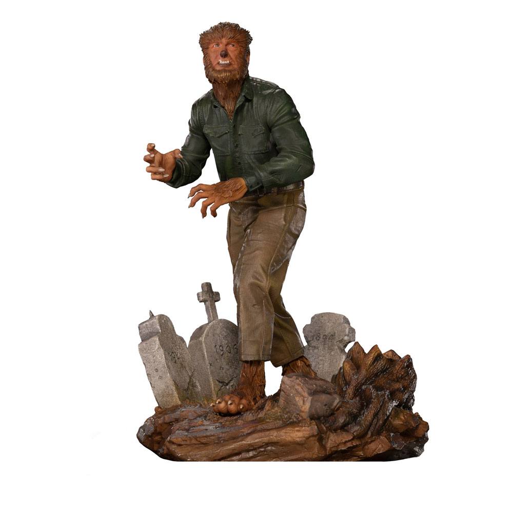 Universal Monsters Deluxe Art Scale Statua 1/10 The Wolf Man 21 Cm Iron Studios