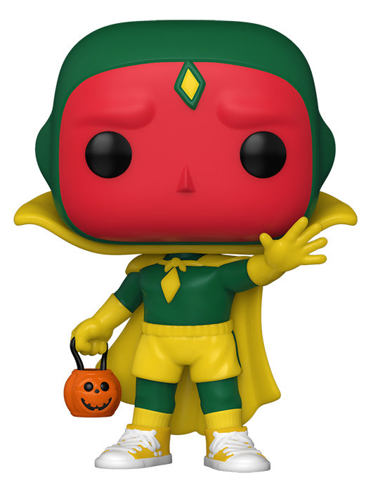 WandaVision Marvel Funko POP TV Vinile Halloween Vision Figura 9 cm