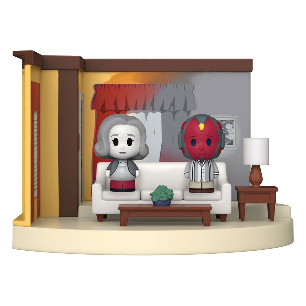 Wandavision Pop! Mini Moment Vinile Figura Set Lr 60's 9 Cm Funko