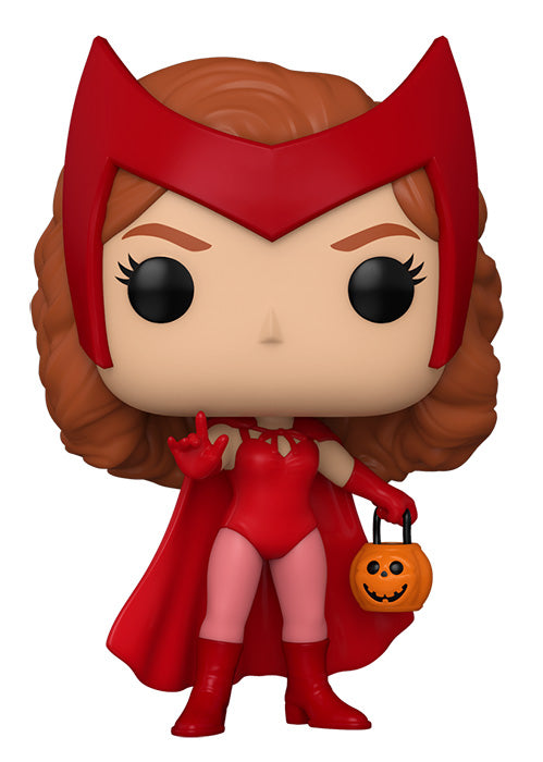 WandaVision Serie Tv Funko POP Vinile Figura Wanda Versione Halloween 9 cm